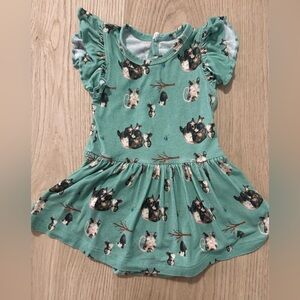 Nev Clothing Possum Bamboo Twirl dress